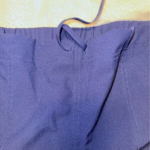 Scrubstar Set of Navy and Gray Elastic Waist Cargo Scrubs